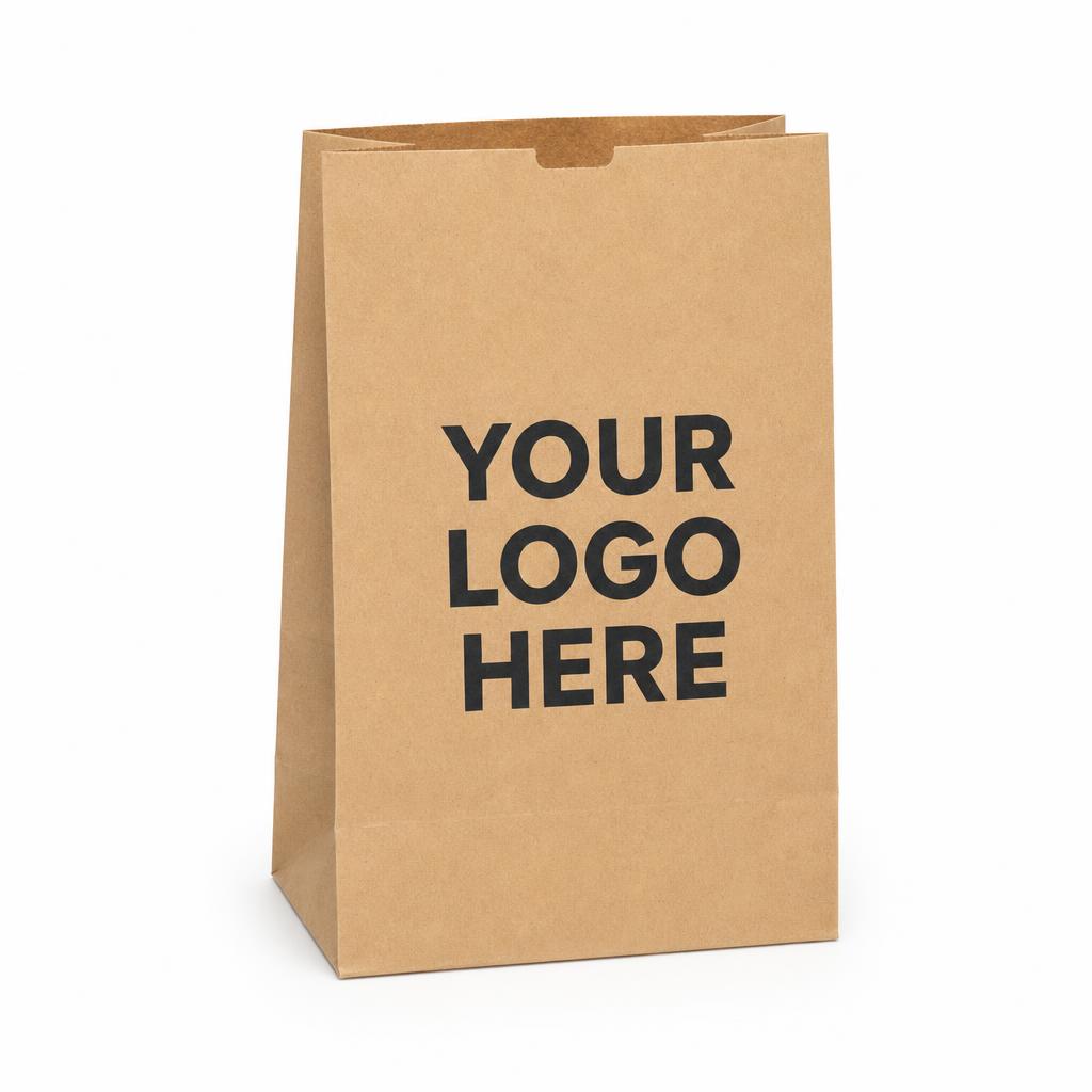 Kraft Paper Bags — No Handles