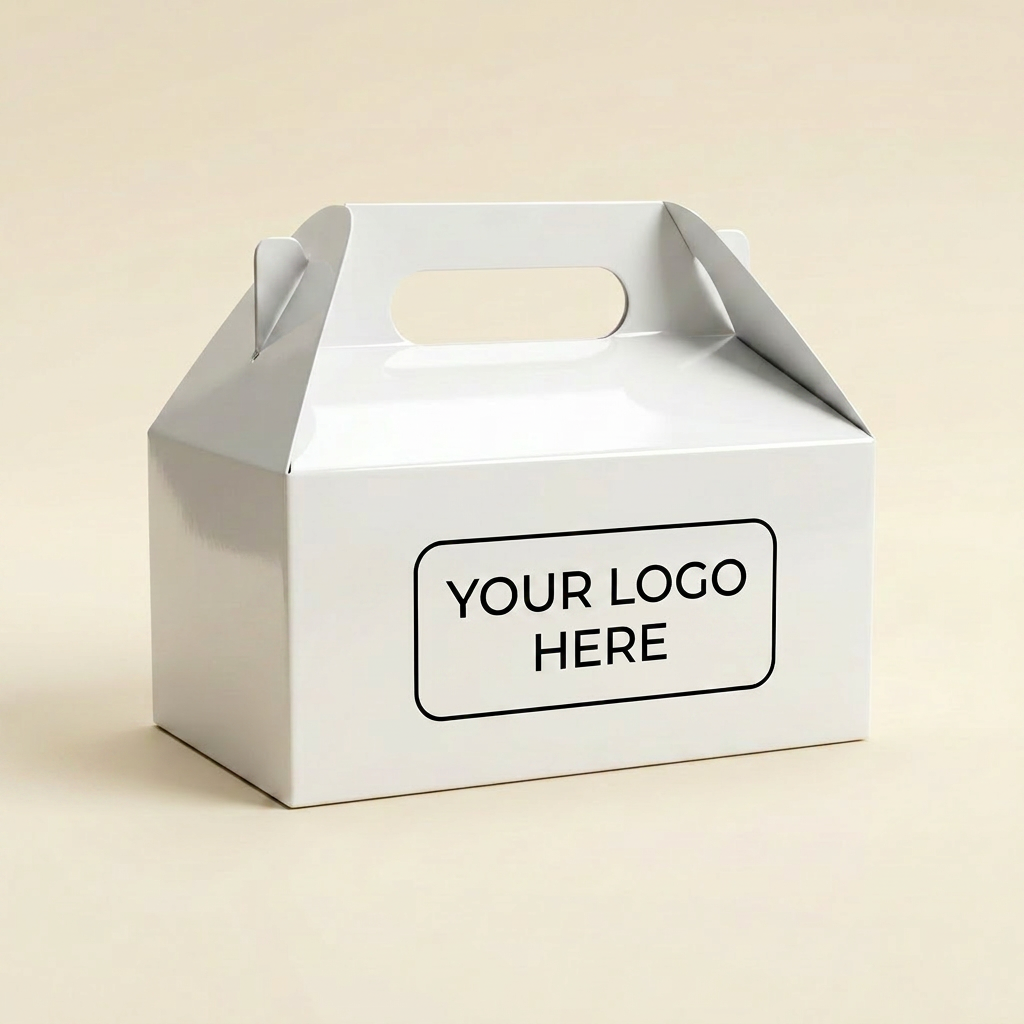 Chicken Box — White with Handle