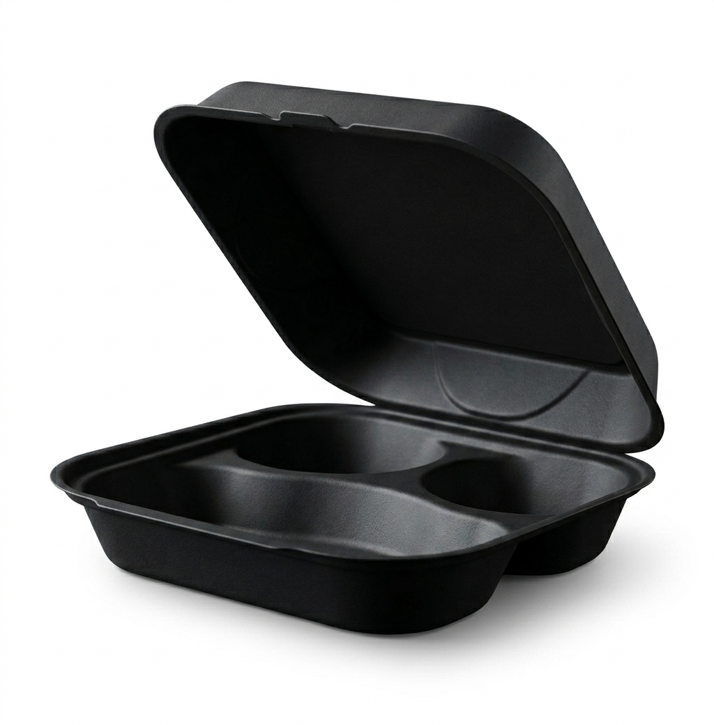 Black & White Food Containers
